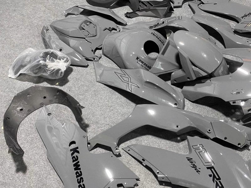 Purchase 2021-2025 Grey Ninja Kawasaki ZX10R Motorcycle Fairings UK