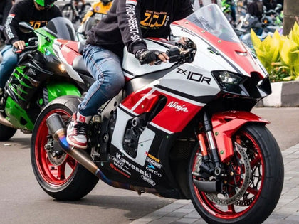 2021-2025 Kawasaki ZX-10R Black Red White Fairing Kit