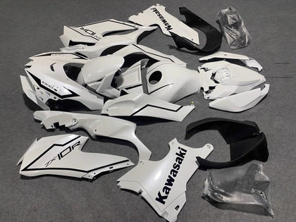 2021-2025 Kawasaki ZX-10R Black White Fairing Kit