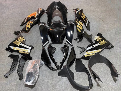 2021-2025 Kawasaki ZX-10R Black Gold Fairing Kit