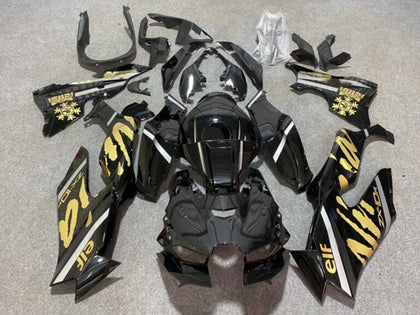 2021-2025 Kawasaki ZX-10R Black Gold Fairing Kit