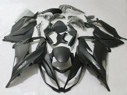 2013-2018 Kawasaki ZX-6R Matte Black Fairing Kit