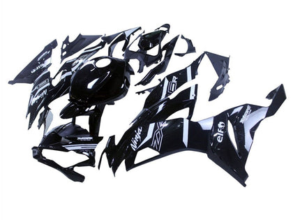 2019-2022 Kawasaki ZX-6R Black Fairing Kit
