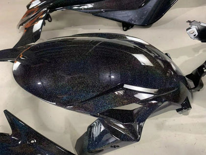 2019-2022 Kawasaki ZX-6R Black Rainbow Fairing Kit