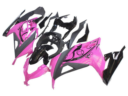 2013-2024 Kawasaki 300-EX300R-EX300 Pink Black EX300R Fairing Kit