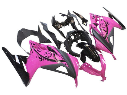 2013-2024 Kawasaki 300-EX300R-EX300 Pink Black EX300R Fairing Kit