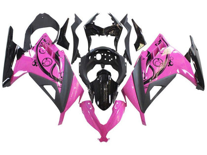 2013-2024 Kawasaki 300-EX300R-EX300 Pink Black EX300R Fairing Kit