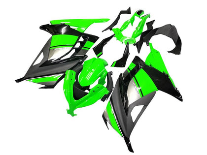 2013-2024 Kawasaki Ninja-300 Green Black EX300R Fairing Kit
