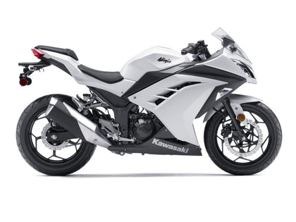 2013-2024 Kawasaki Ninja-300 White EX300R Fairing Kit