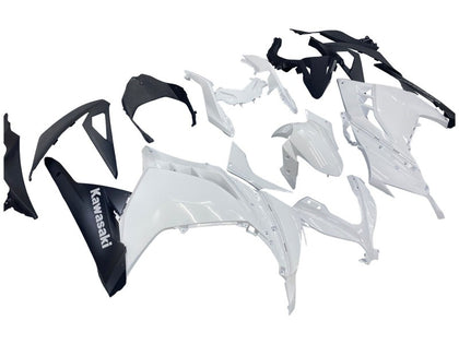 2013-2024 Kawasaki Ninja-300 White EX300R Fairing Kit