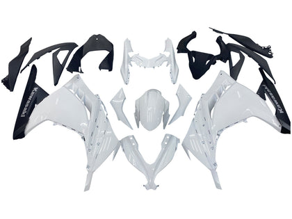 2013-2024 Kawasaki Ninja-300 White EX300R Fairing Kit