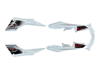 2013-2024 Kawasaki Ninja-300 White Black Red EX300R Fairing Kit