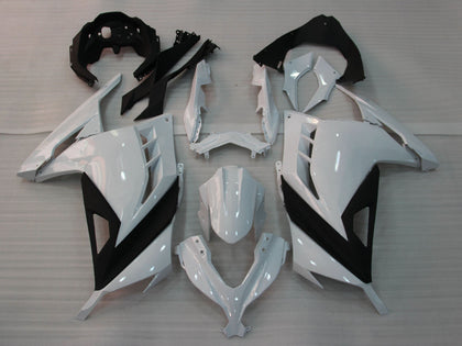2013-2024 Kawasaki Ninja-300 White Black EX300R Fairing Kit