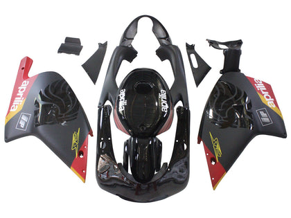 2000-2005 Aprilia RS125 Red Yellow Black Fairing Kit