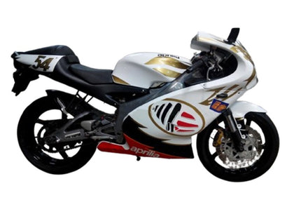 2000-2005 Aprilia RS125 White Gold Red Fairing Kit