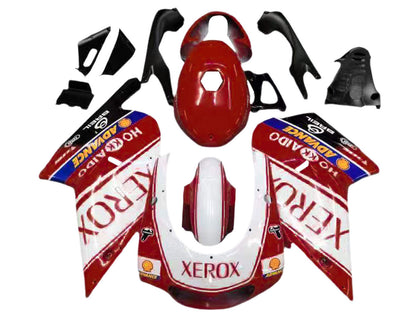 2000-2005 Aprilia RS125 Red White Yellow Xerox Fairing Kit