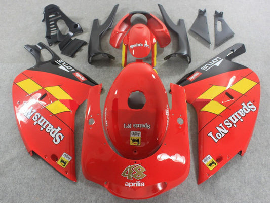2000-2005 Red Yellow Black Spains NO1 Aprilia RS125 Fairing Kit