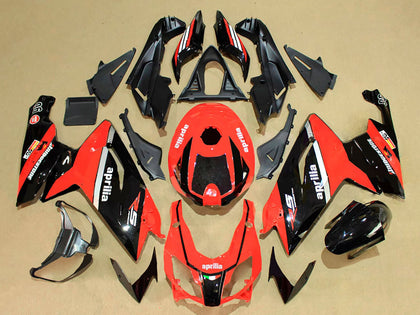 2006-2011 Aprilia RS125 Red Glossy Black White Fairing Kit