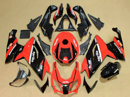 2006-2011 Aprilia RS125 Red Glossy Black White Fairing Kit