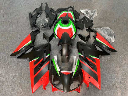 2006-2011 Aprilia RS125 Red Black Green Fairing Kit