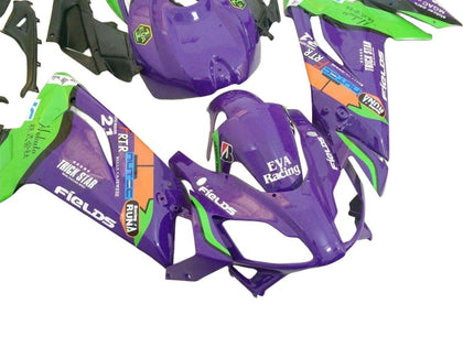 2006-2011 Aprilia RS125 Purple Green Fairing Kit
