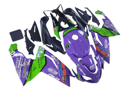 2006-2011 Aprilia RS125 Purple Green Fairing Kit