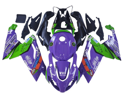 2006-2011 Aprilia RS125 Purple Green Fairing Kit