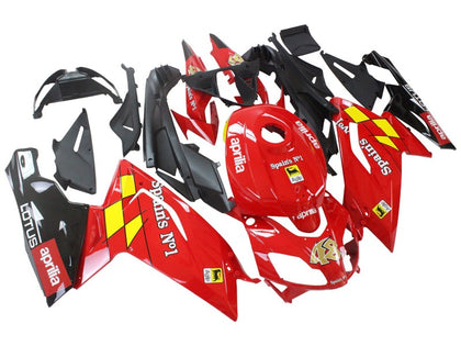 2006-2011 Aprilia RS125 Red Black Fairing Kit