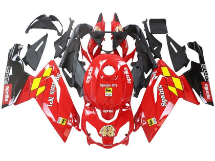 2006-2011 Aprilia RS125 Red Black Fairing Kit