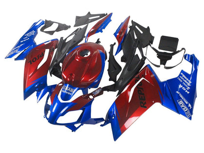 2006-2011 Aprilia RS125 Blue Red Fairing Kit