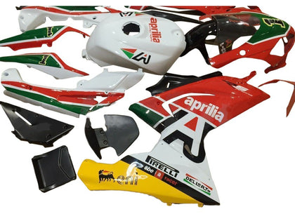 2006-2011 Aprilia RS125 Red Green White Fairing Kit