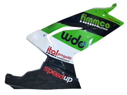 2006-2011 Aprilia RS125 Green Black White Fairing Kit