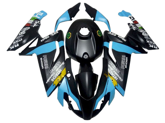 2006-2011 Light Blue Black Aprilia RS125 Fairing Kit