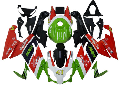 2006-2011 Aprilia RS125 Green White Red Fairing Kit