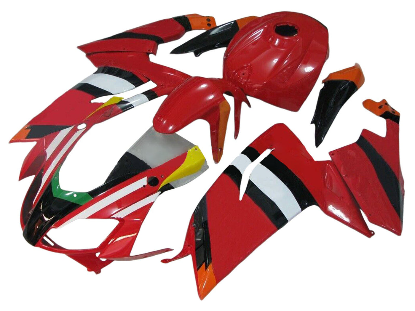 2006-2011 Red White Black Yellow Green Aprilia RS125 Fairing Kit