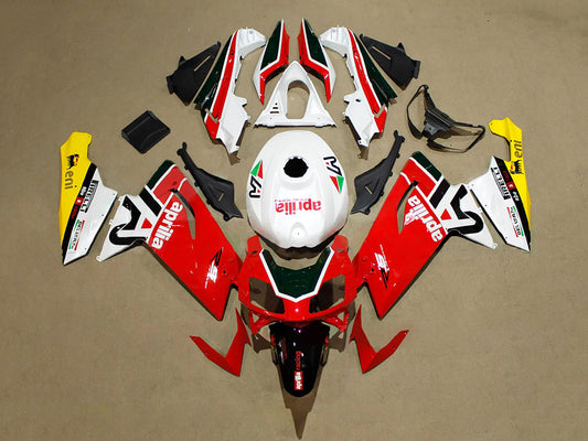 2006-2011 Red White Black Aprilia RS125 Fairing Kit