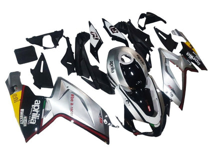 2006-2011 Aprilia RS125 Silver Black Fairing Kit