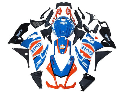 2012-2018 Aprilia RS4-50-125 Blue Orange White Gulf Fairing Kit