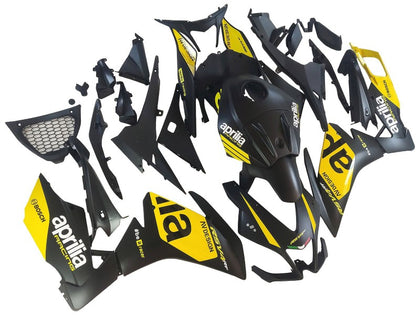 2012-2018 Aprilia RS4-50-125 Black Yellow Fairing Kit