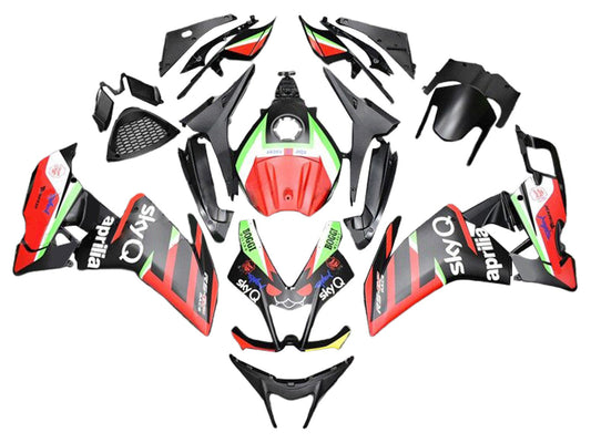 2012-2018 Red Black Green Aprilia RS4 50 125 Fairing Kit