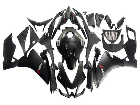 2012-2018 Matte Black Aprilia RS4 50 125 Fairing Kit