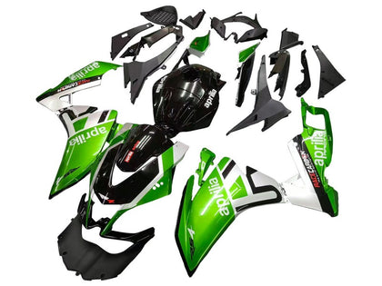 2012-2018 Aprilia RS4-50-125 Green White Black Fairing Kit