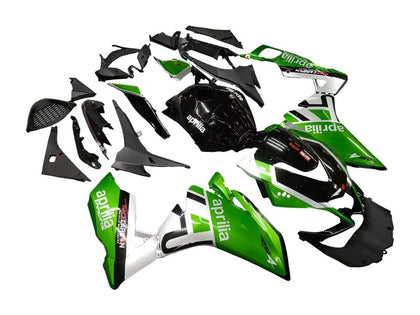 2012-2018 Aprilia RS4-50-125 Green White Black Fairing Kit