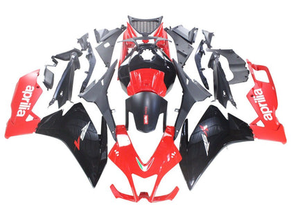 2012-2018 Aprilia RS4-50-125 Black Red Fairing Kit