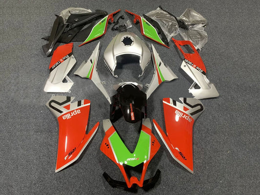 2012-2018 Orange Green Silver Aprilia RS4 50 125 Fairing Kit