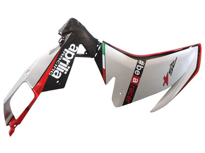 2012-2018 Aprilia RS4-50-125 Silver Black Red Fairing Kit