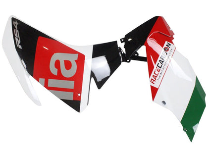 2012-2018 Aprilia RS4-50-125 Black White Red Fairing Kit
