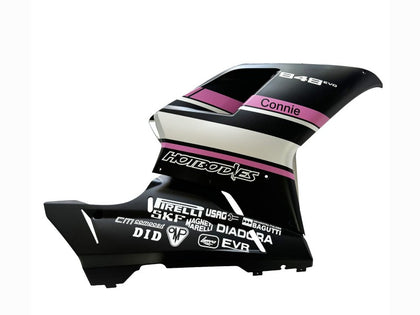 2007-2014 Ducati 1198 / 1098 / 848 Black Pink Connie Fairing Kit