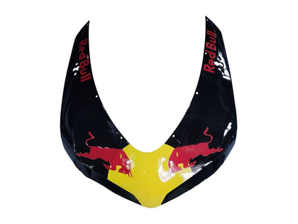 2007-2014 Ducati 1198 / 1098 / 848 Glossy Black Bull Red Bull Fairing Kit