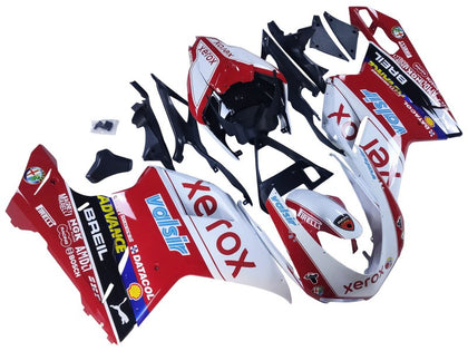 2007-2014 Ducati 1198 / 1098 / 848 Red White Fairing Kit